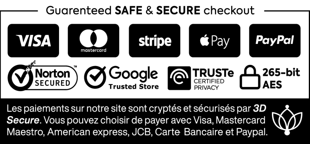 Guarenteed SAFE & SECURE Checkout